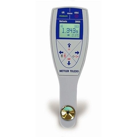 Рефрактометр, от 1,32 до 1,65 nD, портативный, сапфировая призма, Refracto 30GS