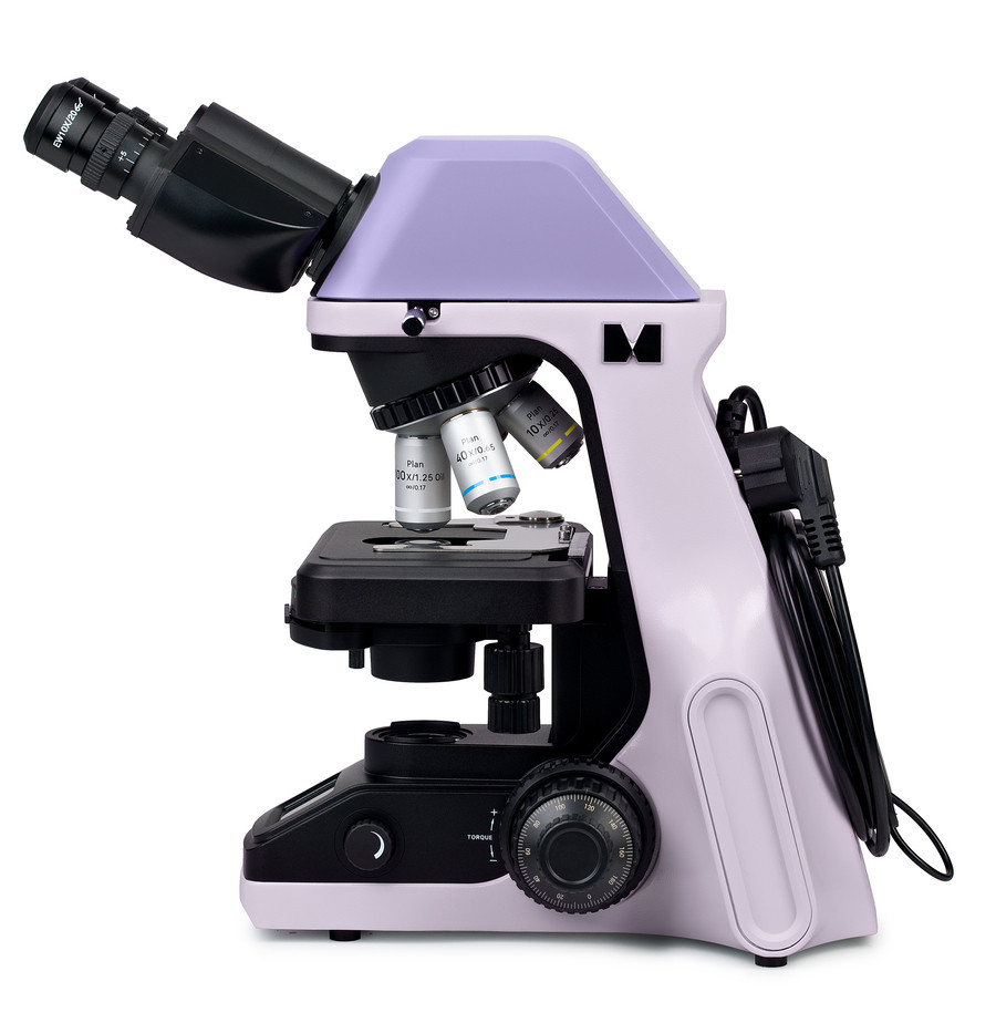 Микроскоп MAGUS Bio 240B, прямой, бинокуляр/тринокуляр, СП, планахромат 4×, 10×, 40×, 100×МИ Микроскоп MAGUS Bio 240B, прямой, бинокуляр/тринокуляр, СП, планахромат 4×, 10×, 40×, 100×МИ — изображение 5
