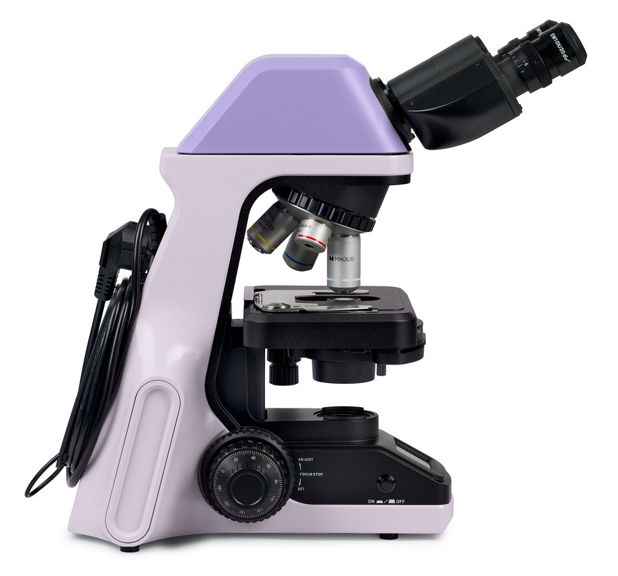 Микроскоп MAGUS Bio 240B, прямой, бинокуляр/тринокуляр, СП, планахромат 4×, 10×, 40×, 100×МИ Микроскоп MAGUS Bio 240B, прямой, бинокуляр/тринокуляр, СП, планахромат 4×, 10×, 40×, 100×МИ — изображение 8
