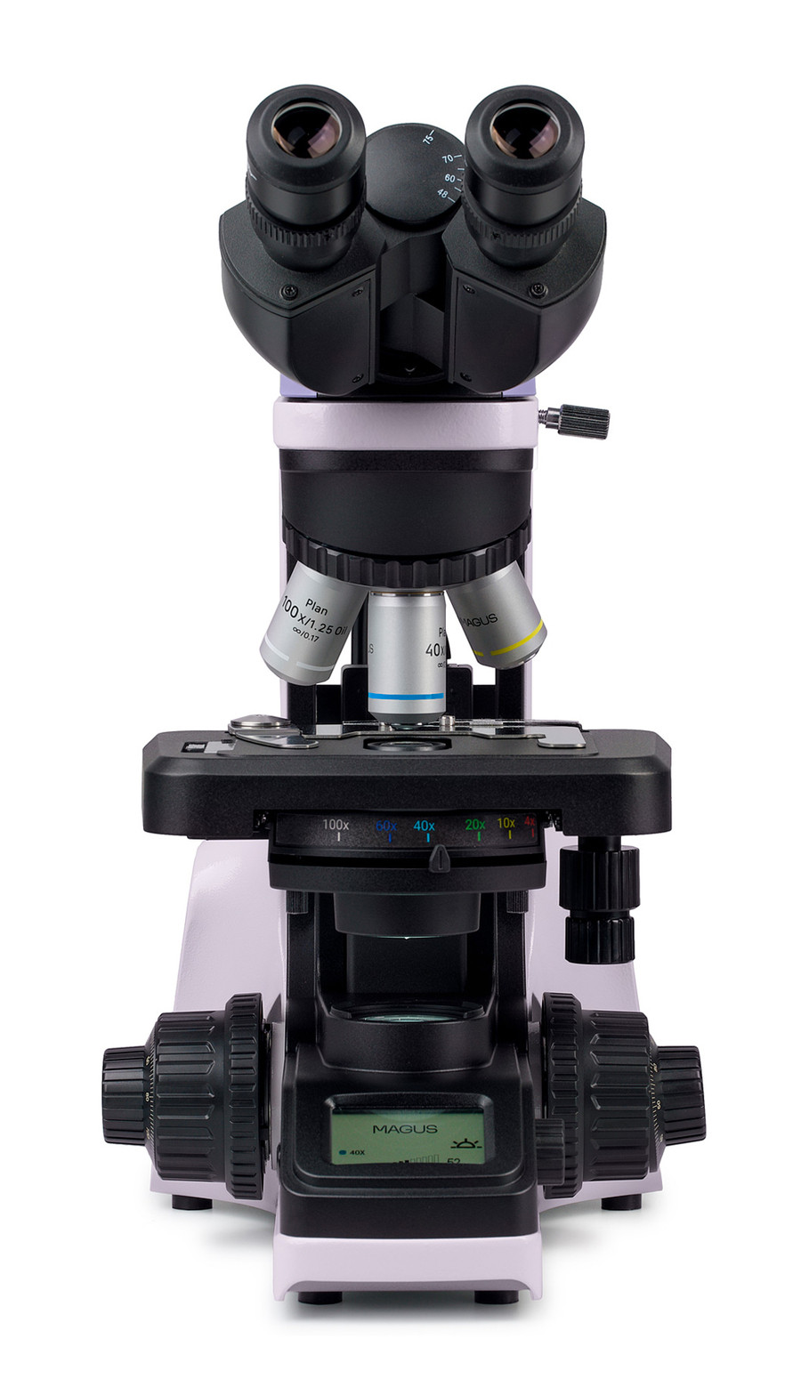 Микроскоп MAGUS Bio 240B, прямой, бинокуляр/тринокуляр, СП, планахромат 4×, 10×, 40×, 100×МИ Микроскоп MAGUS Bio 240B, прямой, бинокуляр/тринокуляр, СП, планахромат 4×, 10×, 40×, 100×МИ — изображение 9