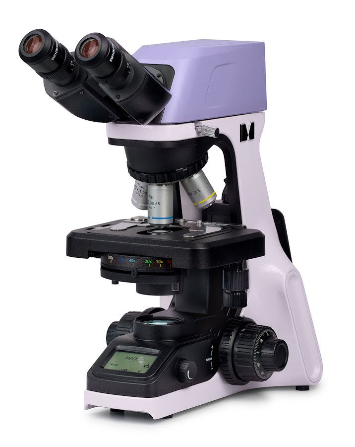 Микроскоп MAGUS Bio 240B, прямой, бинокуляр/тринокуляр, СП, планахромат 4×, 10×, 40×, 100×МИ Микроскоп MAGUS Bio 240B, прямой, бинокуляр/тринокуляр, СП, планахромат 4×, 10×, 40×, 100×МИ — изображение 3