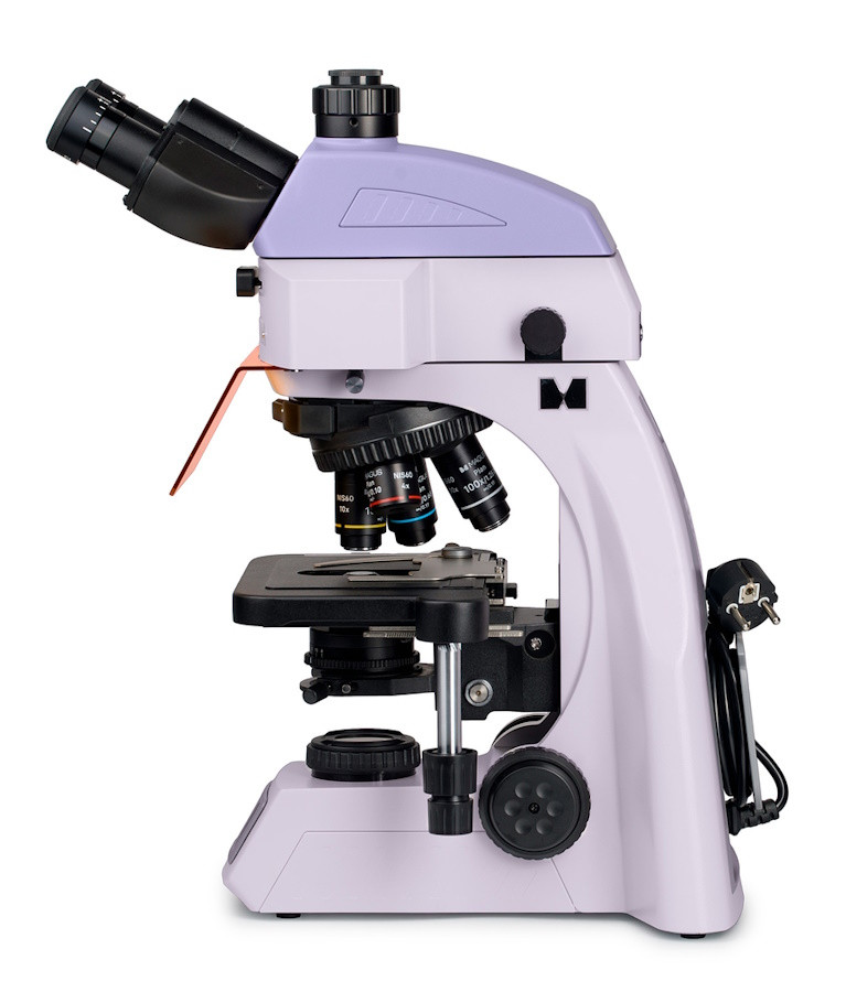 Микроскоп люминесцентный MAGUS Lum 450L, прямой, тринокуляр, СП, ТП, ЛЮМ, ФК, Пол, планахромат 4×, 10×, 40×, 100×МИ Микроскоп люминесцентный MAGUS Lum 450L, прямой, тринокуляр, СП, ТП, ЛЮМ, ФК, Пол, планахромат 4×, 10×, 40×, 100×МИ — изображение 3
