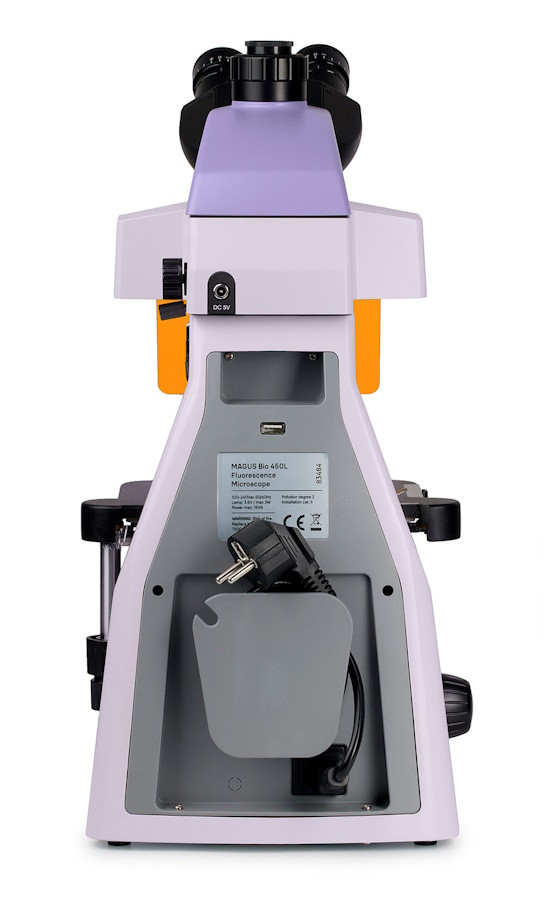 Микроскоп люминесцентный MAGUS Lum 450L, прямой, тринокуляр, СП, ТП, ЛЮМ, ФК, Пол, планахромат 4×, 10×, 40×, 100×МИ Микроскоп люминесцентный MAGUS Lum 450L, прямой, тринокуляр, СП, ТП, ЛЮМ, ФК, Пол, планахромат 4×, 10×, 40×, 100×МИ — изображение 5