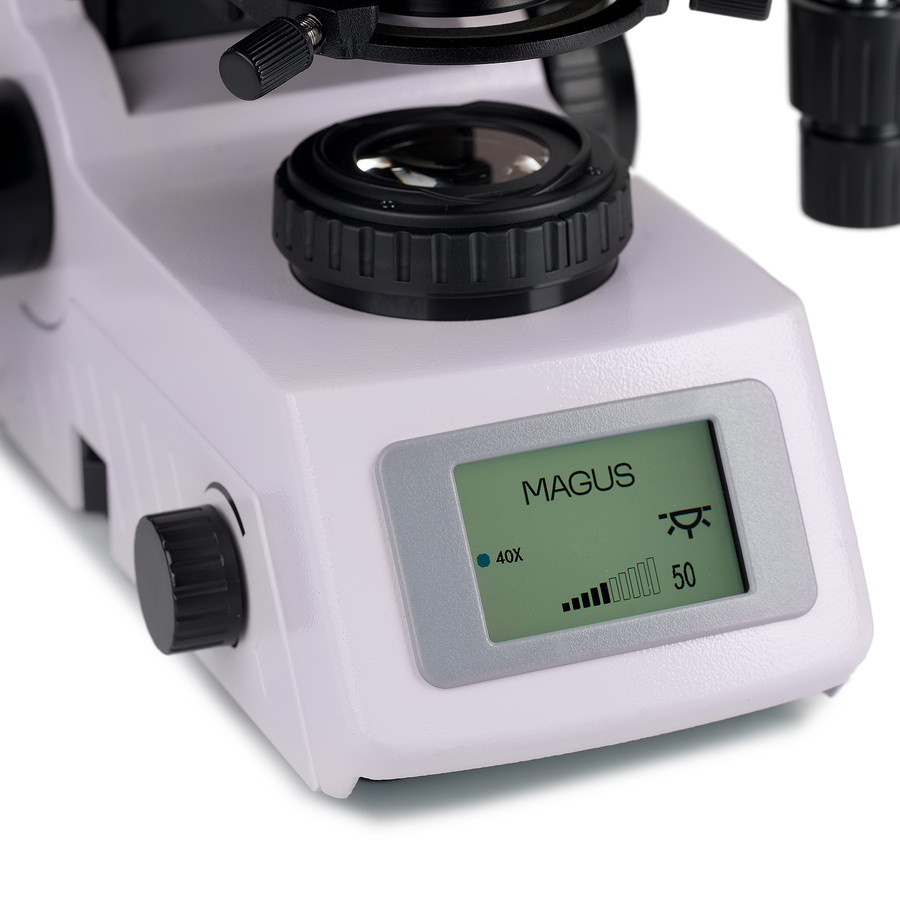 Микроскоп люминесцентный MAGUS Lum 450L, прямой, тринокуляр, СП, ТП, ЛЮМ, ФК, Пол, планахромат 4×, 10×, 40×, 100×МИ Микроскоп люминесцентный MAGUS Lum 450L, прямой, тринокуляр, СП, ТП, ЛЮМ, ФК, Пол, планахромат 4×, 10×, 40×, 100×МИ — изображение 16