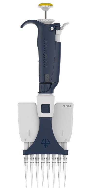 Автоматическая пипетка механическая 20-200 мкл, 8-канальная, Pipetman L P8X200L Автоматическая пипетка механическая 20-200 мкл, 8-канальная, Pipetman L P8X200L