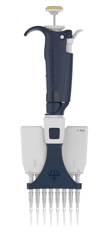 Автоматическая пипетка механическая 2-20 мкл, 8-канальная, Pipetman L P8X20L Автоматическая пипетка механическая 2-20 мкл, 8-канальная, Pipetman L P8X20L