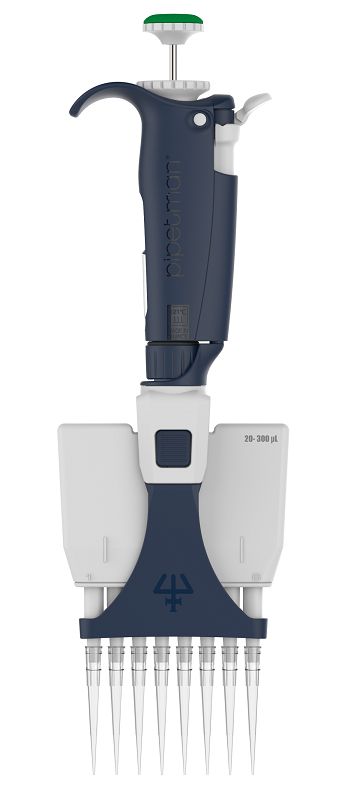 Автоматическая пипетка механическая 20-300 мкл, 8-канальная, Pipetman L P8X300L Автоматическая пипетка механическая 20-300 мкл, 8-канальная, Pipetman L P8X300L