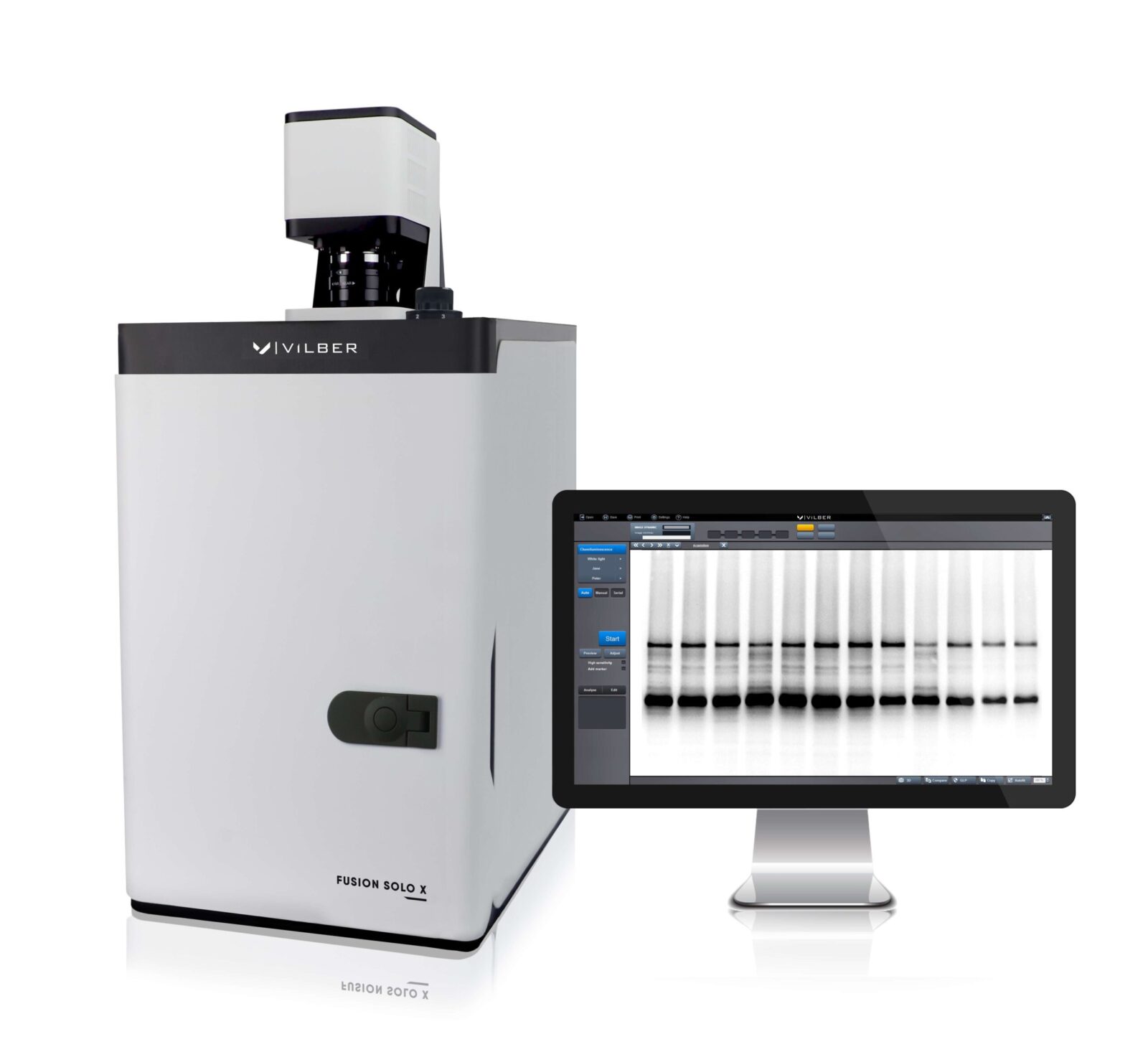 Хемидокументирующая система Fusion Solo.6X PRO F0.70, 6,3 Мп, моторизованный зум, охлаждение до -30°С, без трансиллюминатора-Pad, без фильтра Хемидокументирующая система Fusion Solo.6X PRO F0.70, 6,3 Мп, моторизованный зум, охлаждение до -30°С, без трансиллюминатора-Pad, без фильтра