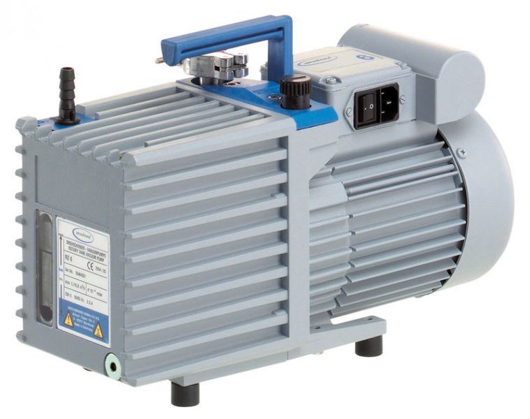 Насос пластинчато-роторный, до 0,002 мбар, 5,7 м³/ч RZ 6, в комплекте фильтр и заслонка Насос пластинчато-роторный, до 0,002 мбар, 5,7 м³/ч RZ 6, в комплекте фильтр и заслонка