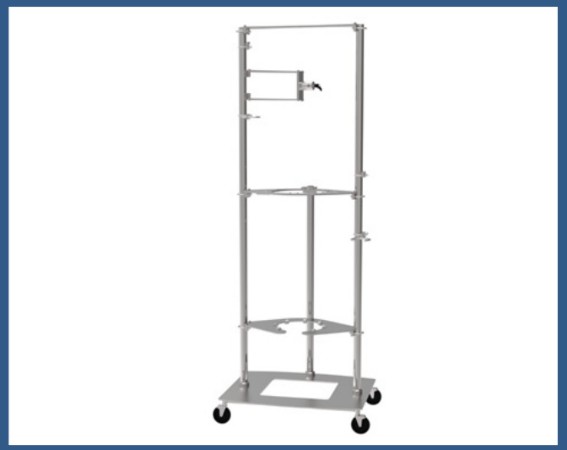 Реактор химический 100 л, DN400, с рубашкой, с верхнеприводной мешалкой OHS.4DF, комплект для дистилляции, без датчика температуры, PlusChem Реактор химический 20 л, EZChem, DN300, с рубашкой, с верхнеприводной мешалкой OHS.4DF — изображение 4