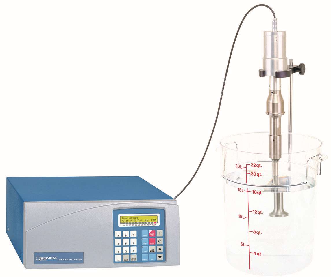 Гомогенизатор ультразвуковой, 2000 Вт, с наконечником 1,5″, Sonicator Q2000 Гомогенизатор ультразвуковой, 2000 Вт, с наконечником 1,5″, Sonicator Q2000