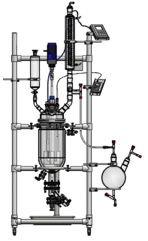 Реактор химический 20 л, EasyChem, DN200 Реактор химический 20 л, EasyChem, DN200